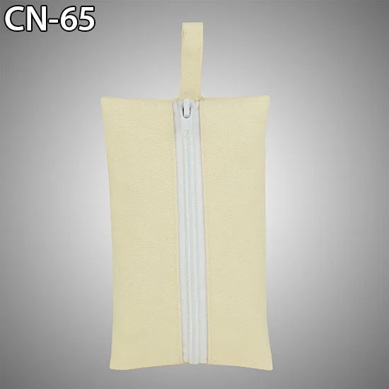 cotton canvas pencil pouch bag