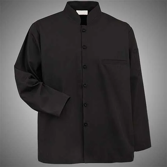 Chef-Coats-Black
