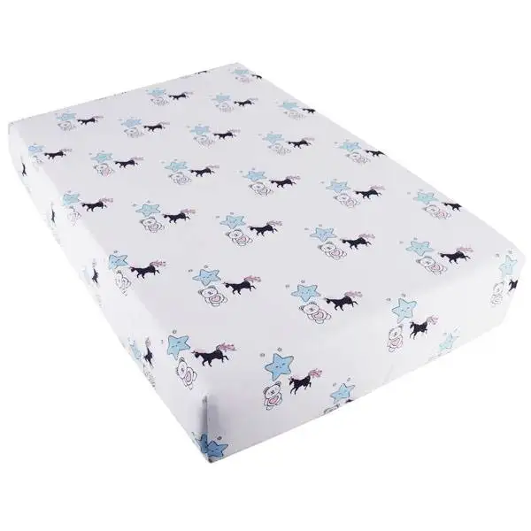 Wholesale Printed Fitted Cot Bed Sheets