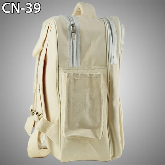 cotton canvas backpacks in bulk
