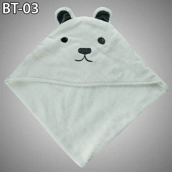 cotton baby towel with hood