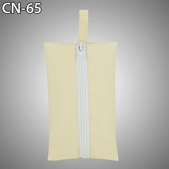 cotton canvas pencil pouch bag