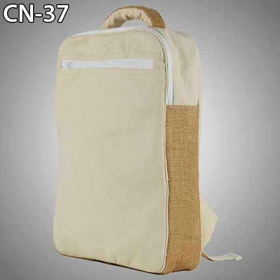 Canvas laptop backpack supplier