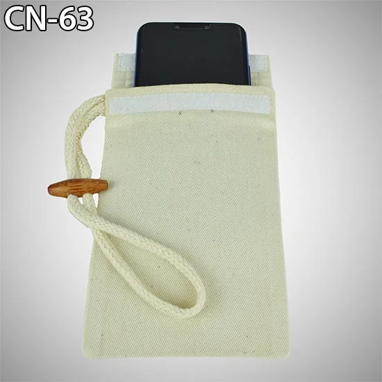canvas cell phone pouch