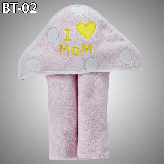 Cotton-Bamboo-Customized-Hooded-Towels-for-Kids