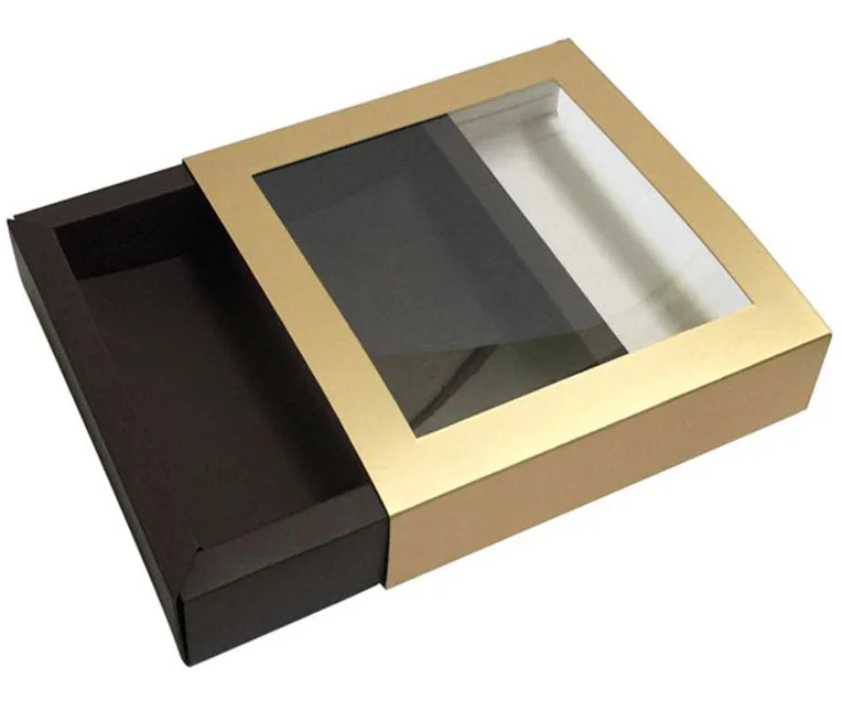 Slide Type Box with Clear Window