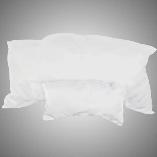 White Cotton Bolster Pillow Covers Bulk Manufacturer