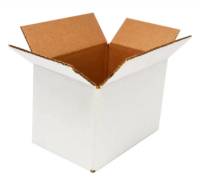 White Carton Corrugated Box