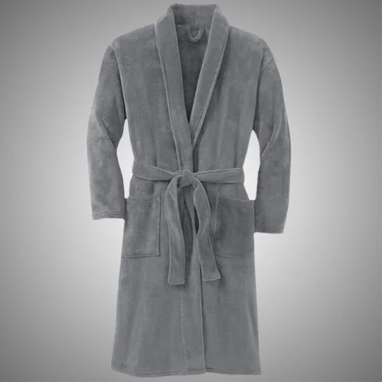 terry shawl collar hotel robes