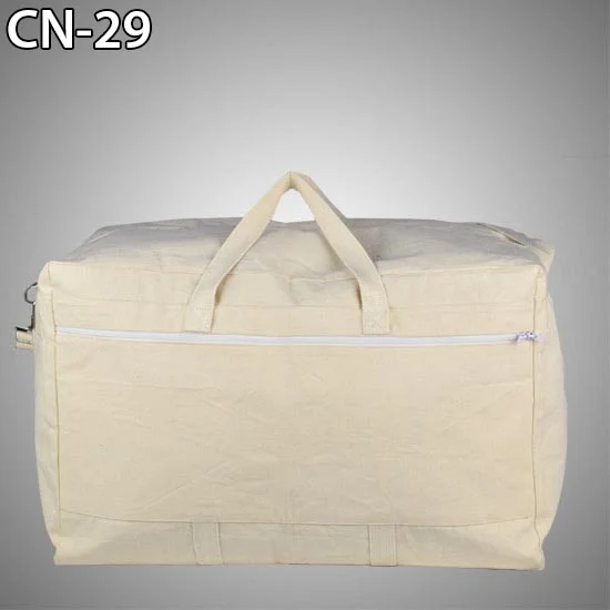 canvas zipper travel bag