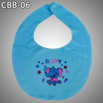 cotton baby bibs with snap button