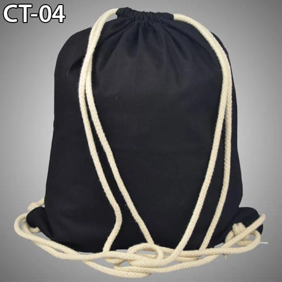 cotton drawstring gym bags