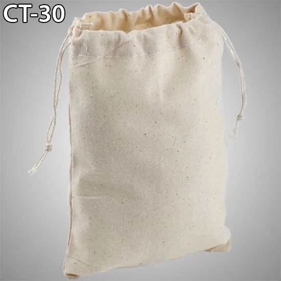 Muslin Calico Cloth drawstring bags Wholesale