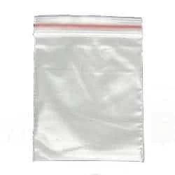 poly bag with zipper