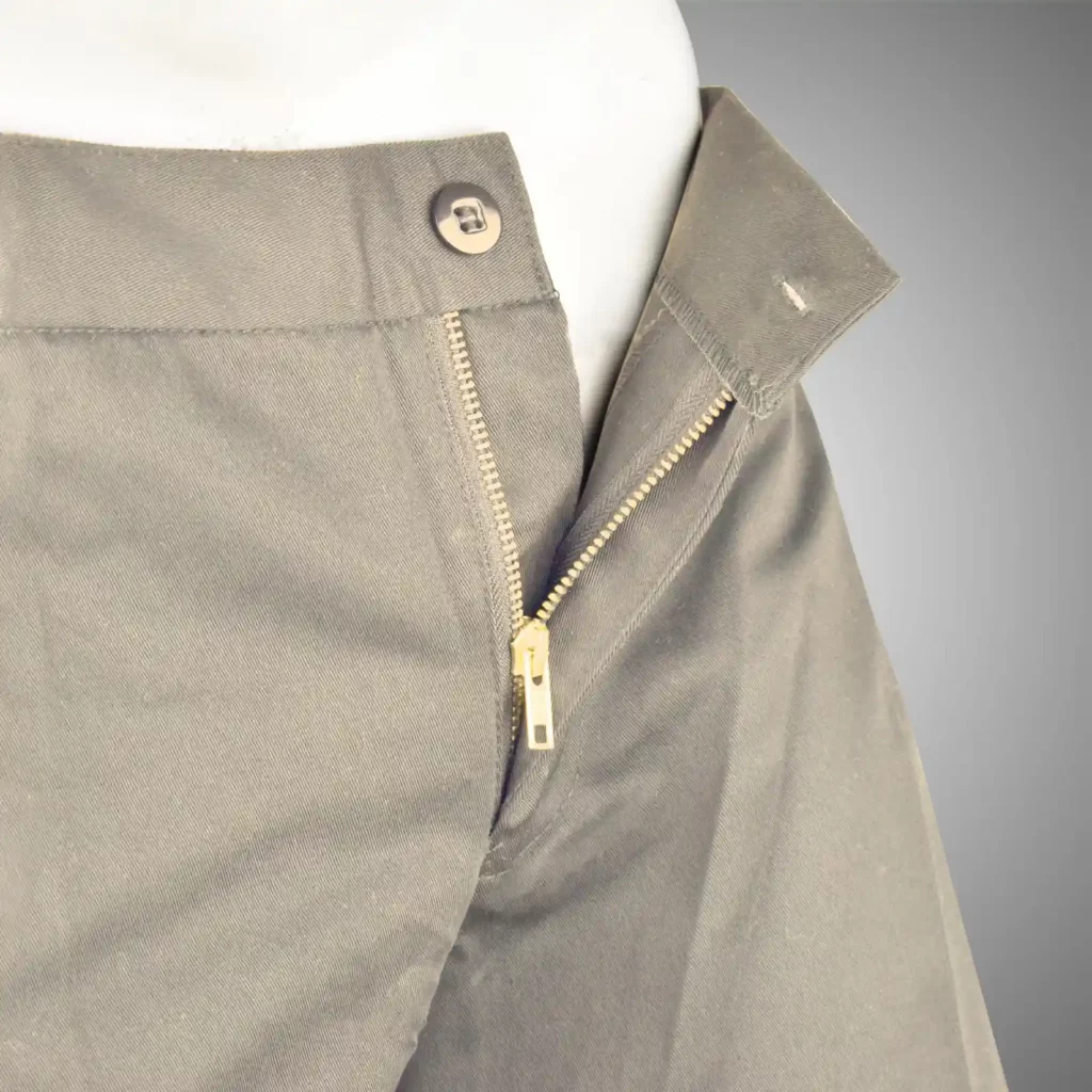 Cargo pants strong zipper